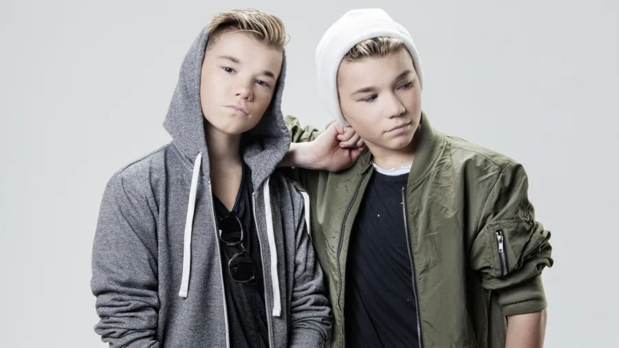 Οι Marcus & Martinus σε νεαρή ηλικία.