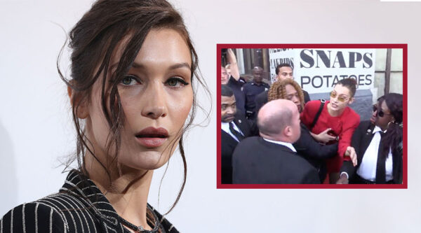 Έξαλλη η Bella Hadid  με τον σωματοφύλακα της που έσπρωξε φωτογράφο! (video)