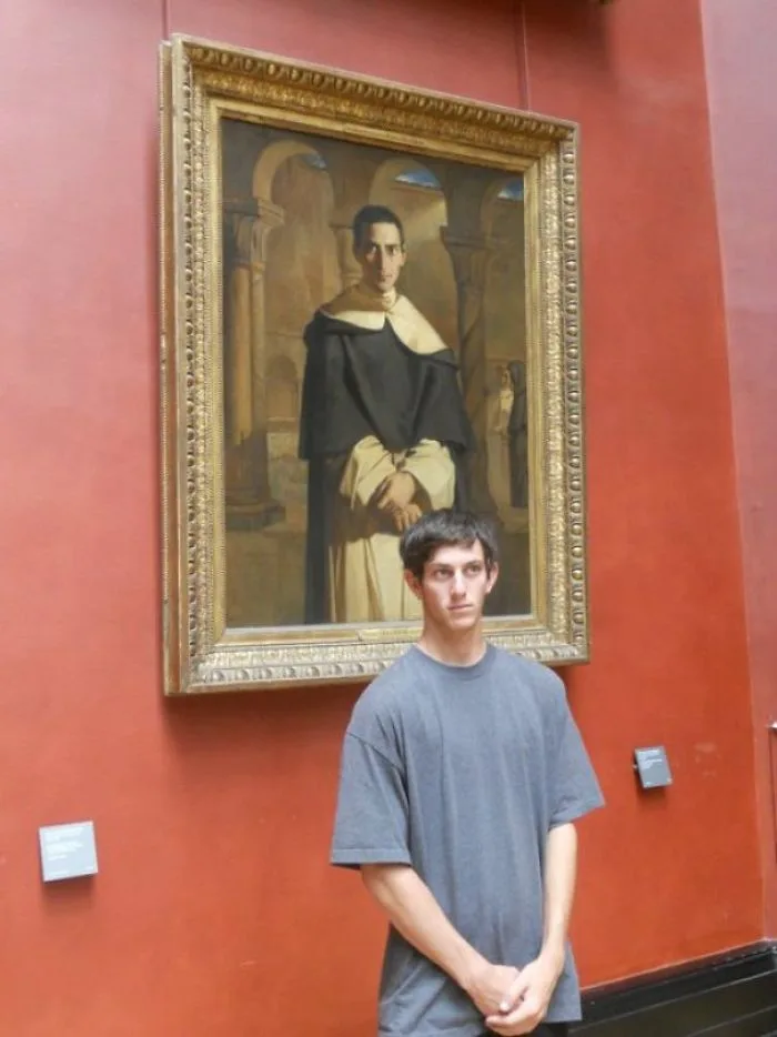 doppelgangers σε πίνακες μουσείων