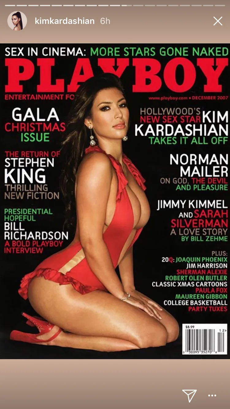 Η Kim Kardashian στο εξώφυλλο του περιοδικού Playboy.