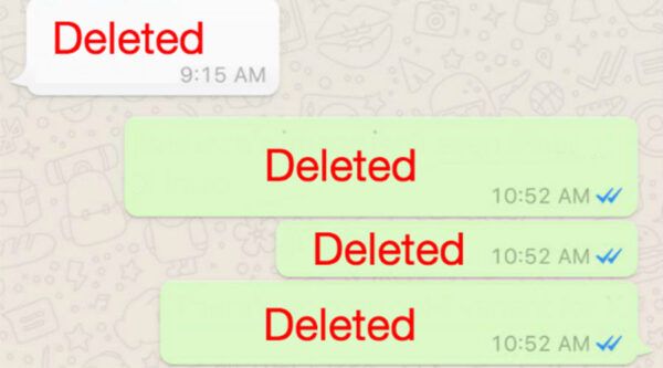Έρχεται το unsend στο WhatsApp: Θα μπορείς να πάρεις πίσω τα μηνύματα που έστειλες