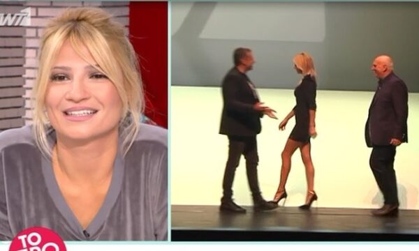 Η άβολη συνάντηση Σκορδά-Λιάγκα στην παρουσίαση του προγράμματος του ΑΝΤ1 – Δείτε πώς τη σχολίασε η Φαίη (video)