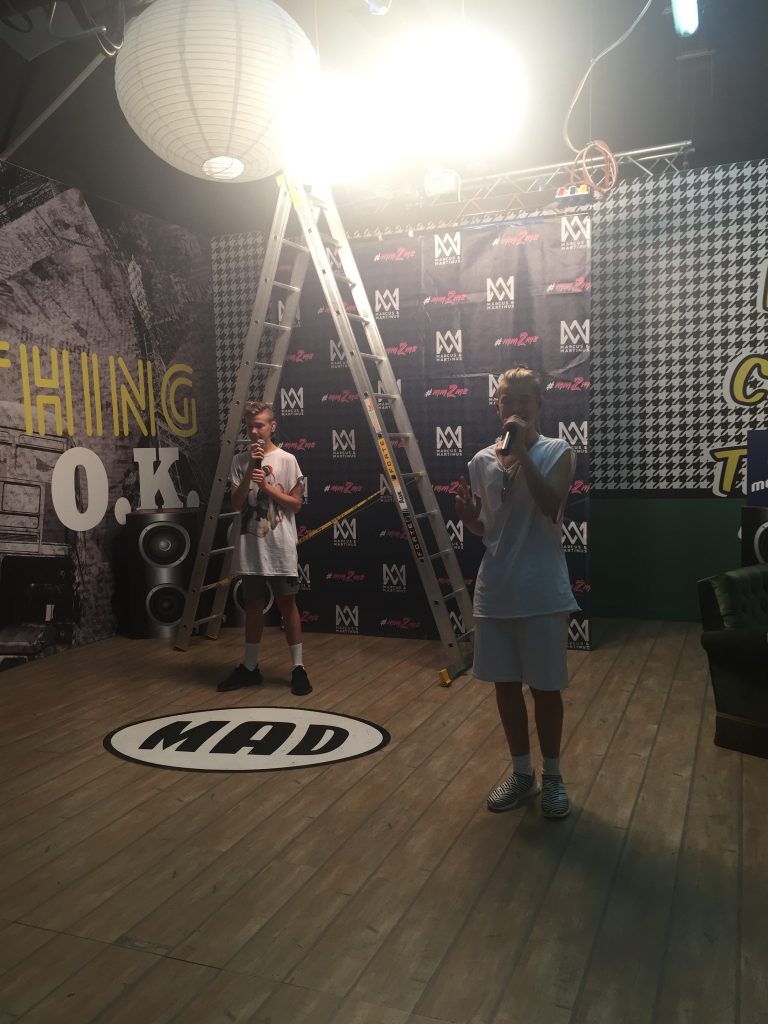 Οι Marcus & Martinus στα studio του MAD TV