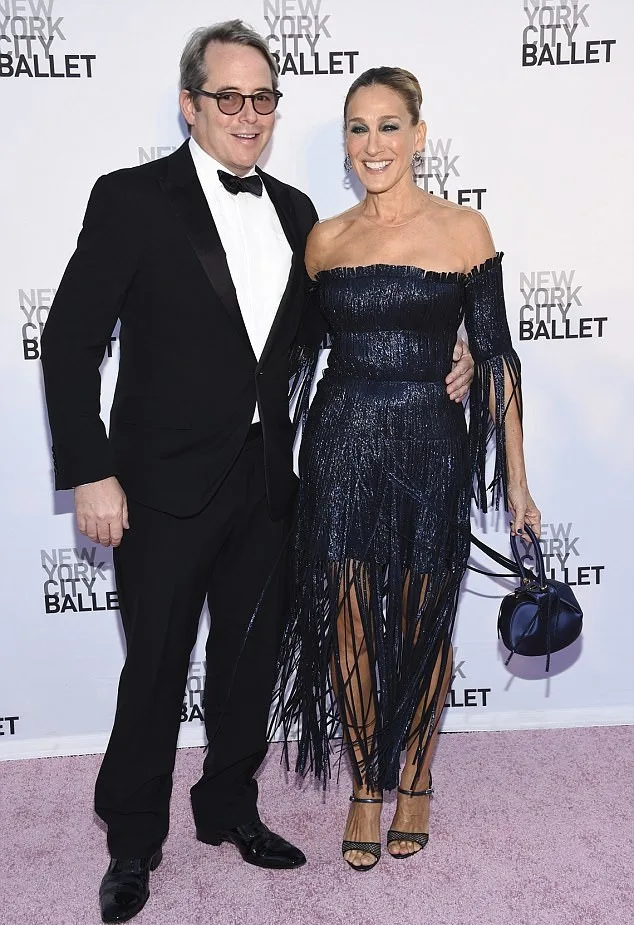 Η Sarah Jessica Parker και ο Matthew Broderick σε εκδήλωση του New York City Ballet.