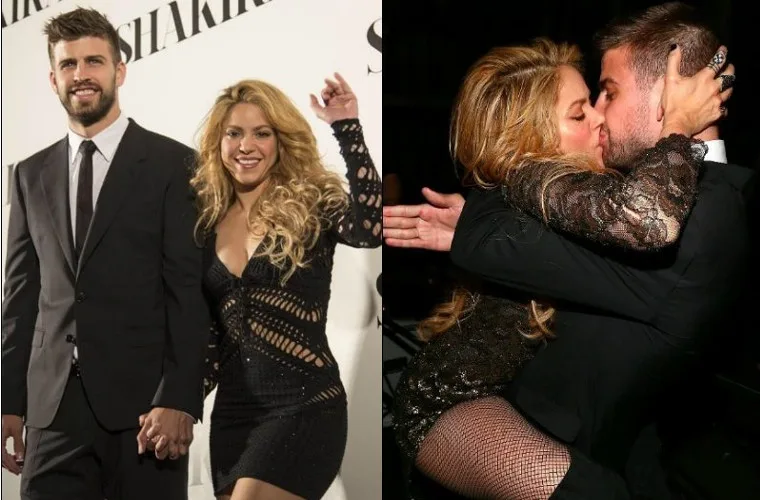 Η Shakira και ο Gerard Pique σε κοινή τους εμφάνιση και σε προσωπική στιγμή.