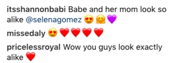 μοιάζει η Selena Gomez στη μητέρα της