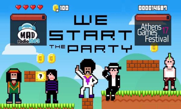 Το Mad Radio 106,2 στο party του Athens Games Festival!