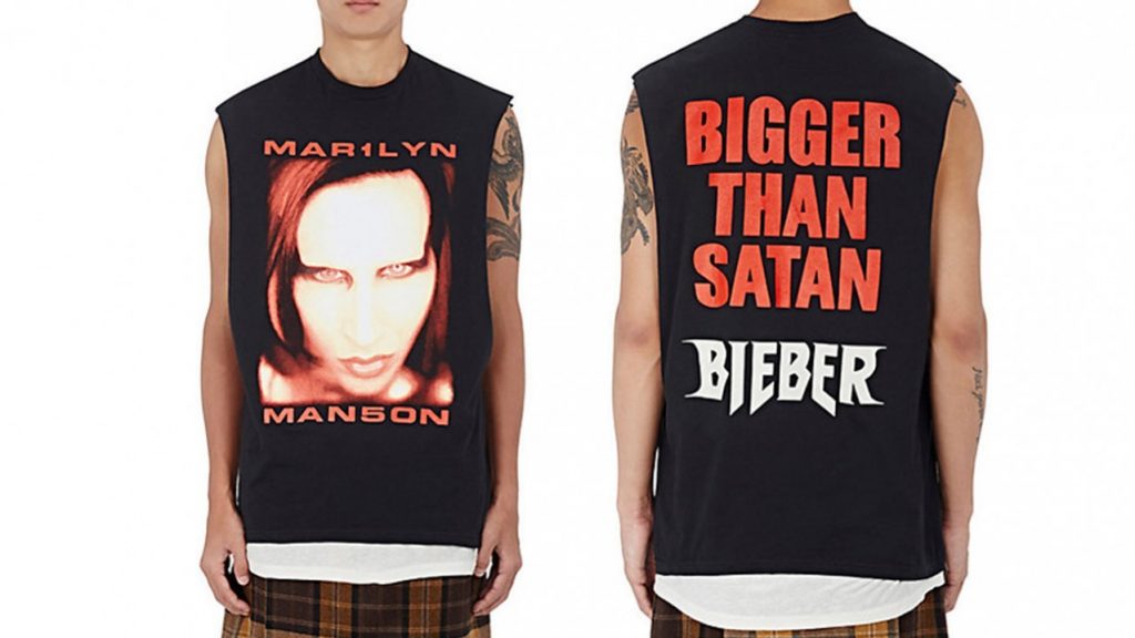 καβγάς του Marilyn Manson με τον Justin Bieber