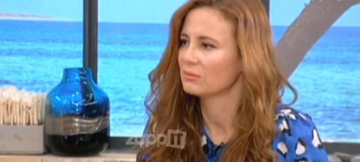Η Αγγελική Λάμπρη σε τηλεοπτική εκπομπή