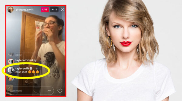Η Taylor Swift μπαίνει στα Instagram Live των fans της και κάνει σχόλια!