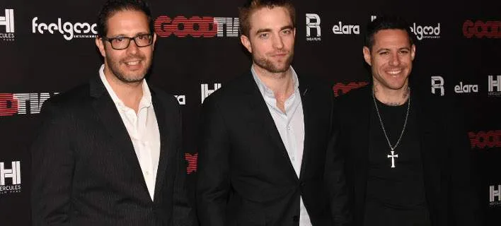 Ο Robert Pattinson και ο Πάρις Κασιδόκωστας στην πρεμιέρα της ταινίας Good Time.