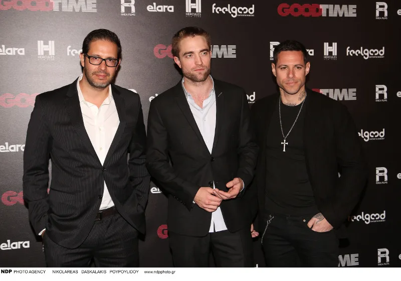Ο Robert Pattinson και ο Πάρις Κασιδόκωστας στην πρεμιέρα της ταινίας Good Time.