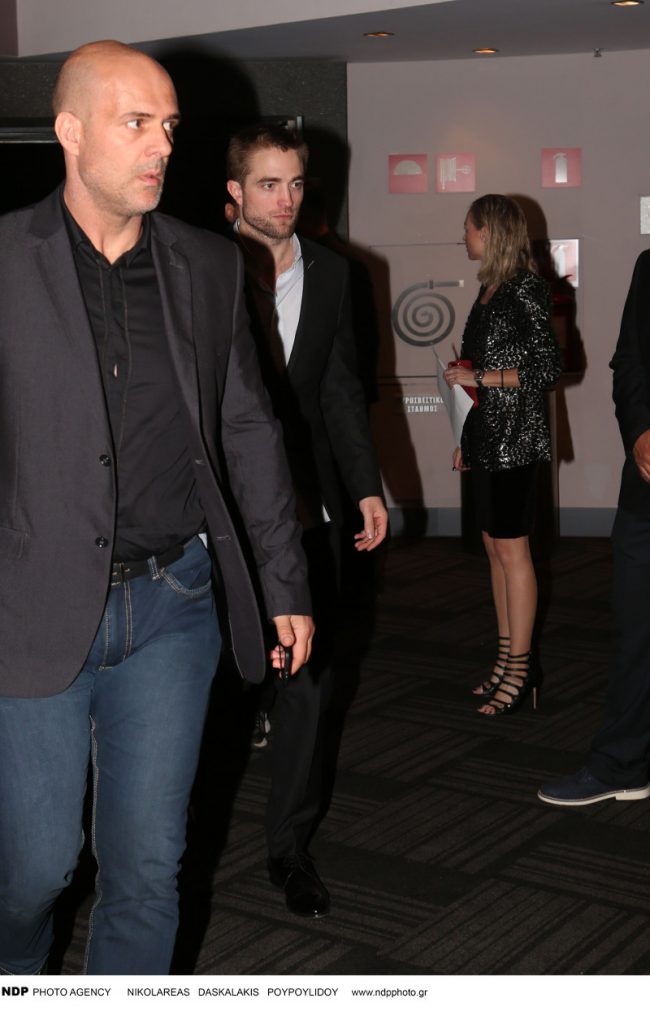 Ο Robert Pattinson στην πρεμιέρα της ταινίας Good Time στην Αθήνα.