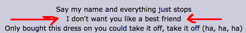 "Dress" της Taylor Swift