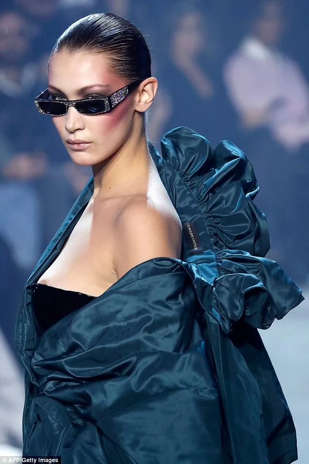αποκαλυπτικό ατύχημα της Bella Hadid