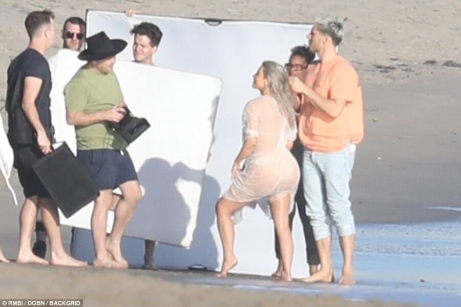 αποκαλυπτική φωτογράφιση Kim Kardashian