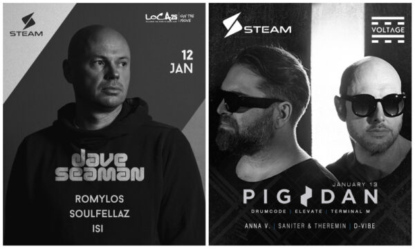 Διήμερο με techno κι electro vibes στο Steam!