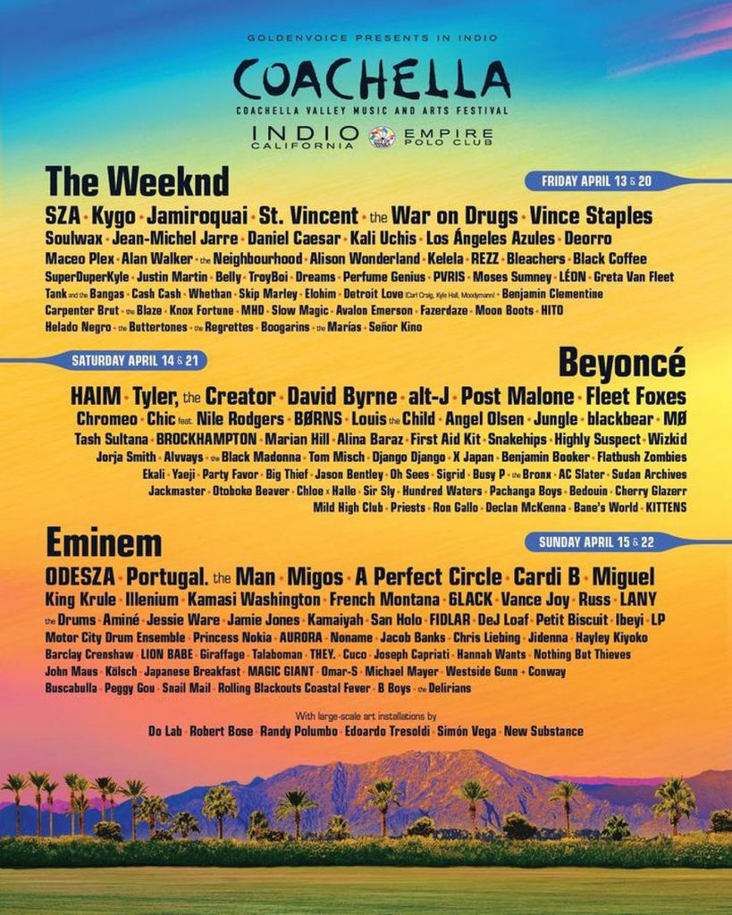 μουσικό φεστιβάλ Coachella