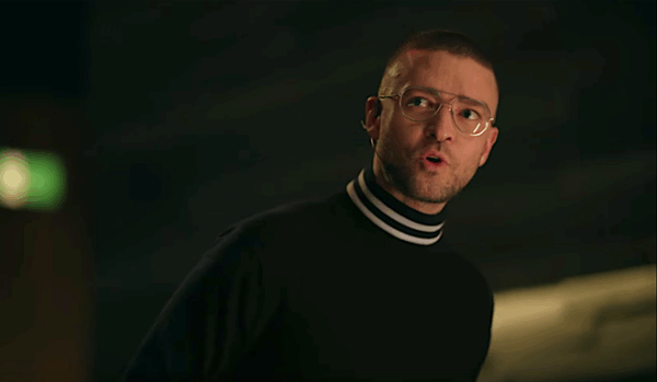 O Justin Timberlake στα backstage του video clip για το Filthy!