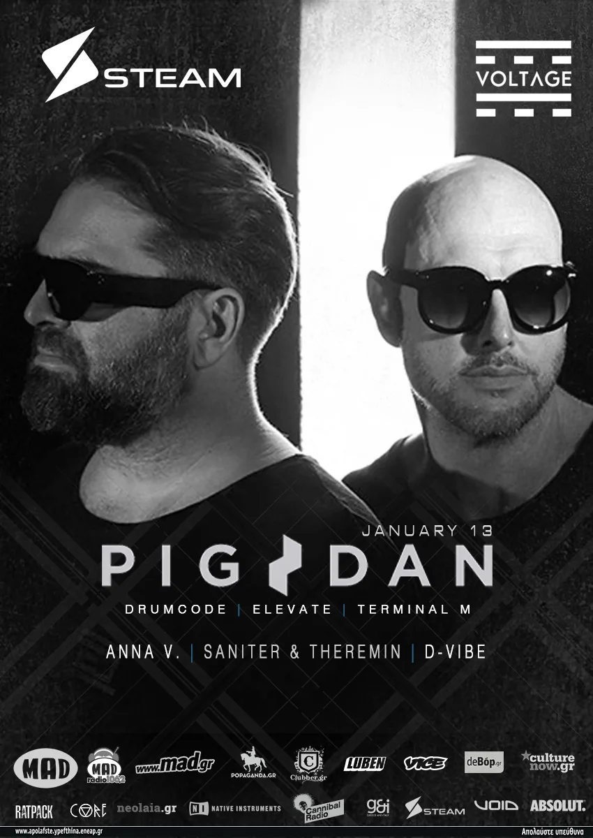 Αφίσα για το event των Pig&Dan στο Steam.