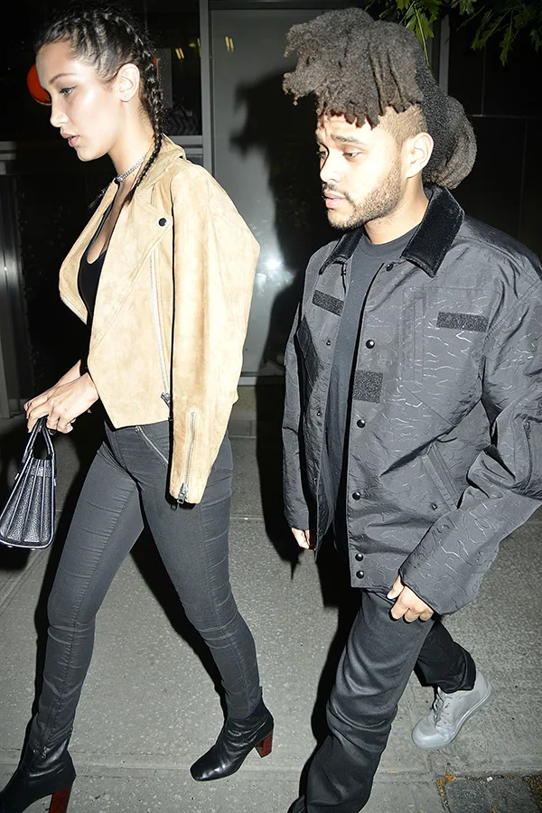 Η Bella Hadid και ο The Weeknd σε κοινή τους εμφάνιση.