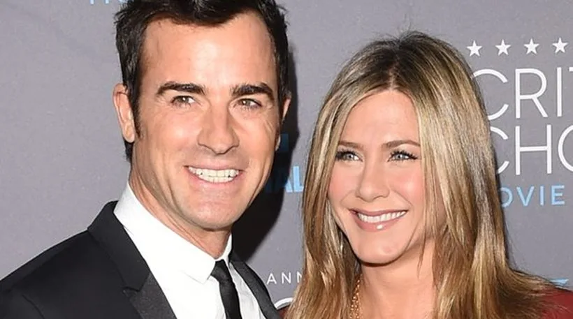 Ο Justin Theroux και η Jennifer Aniston σε κοινή τους εμφάνιση.