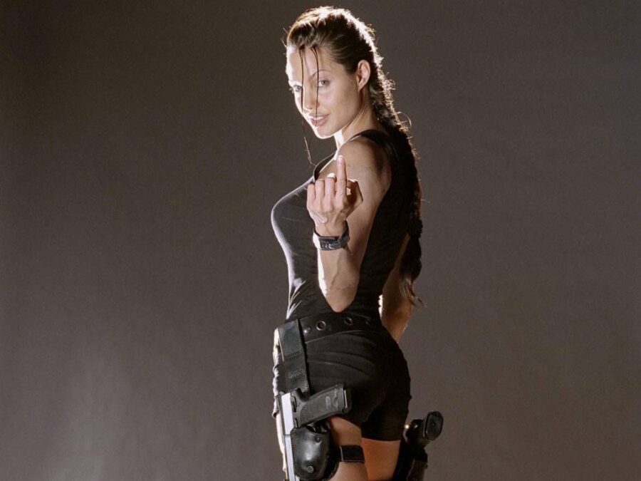 Η Angelina Jolie ως Lara Croft