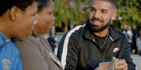 Ο Drake στο νέο του video clip μοίρασε 1 εκατ. δολάρια σε όποιον συνάντησε στο δρόμο του!