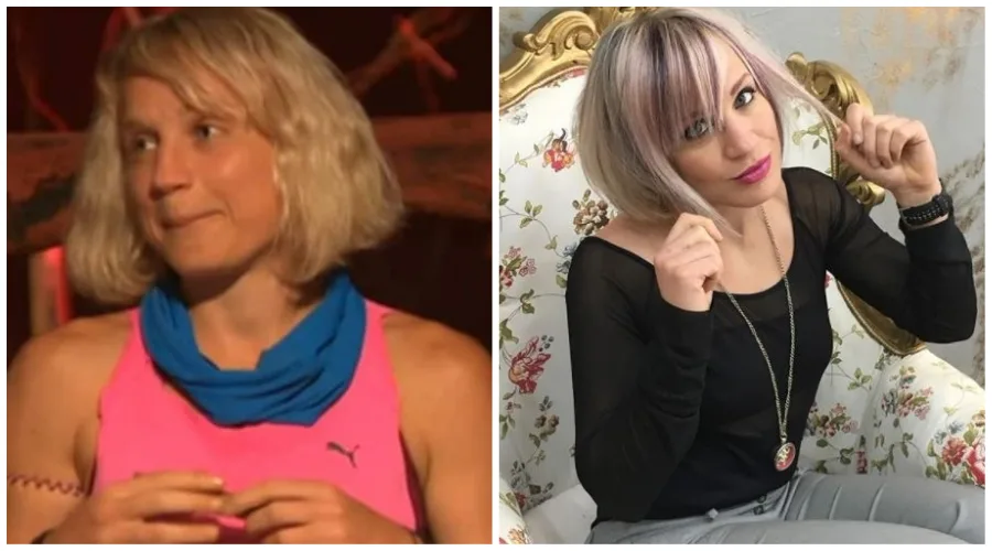 Κοπέλα από το Survivor 2 σε σύγκριση εμφάνισης στο παιχνίδι και στο Instagram.
