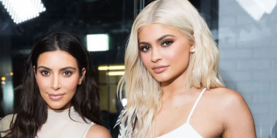 kim kardashian και kylie jenner