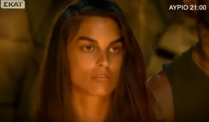 Η Μαρίνα από το Survivor 2018 σε κοντινό πλάνο.
