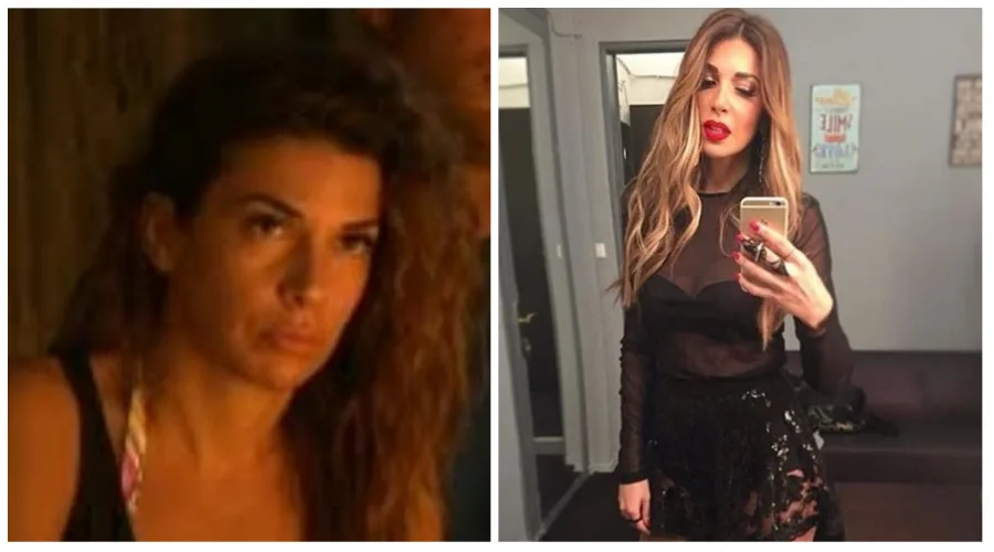 Κοπέλα από το Survivor 2 σε σύγκριση εμφάνισης στο παιχνίδι και στο Instagram.