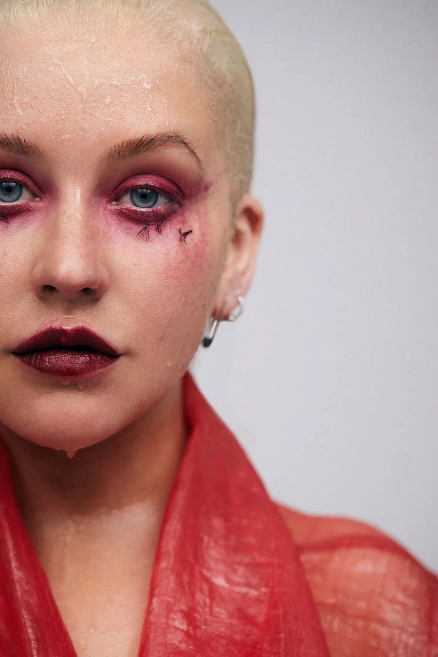 Christina Aguilera χωρίς make up