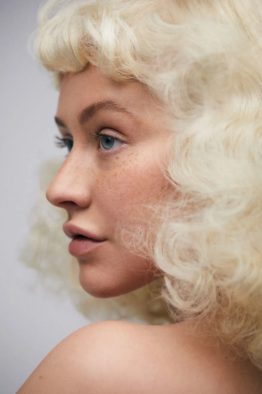Christina Aguilera χωρίς make up