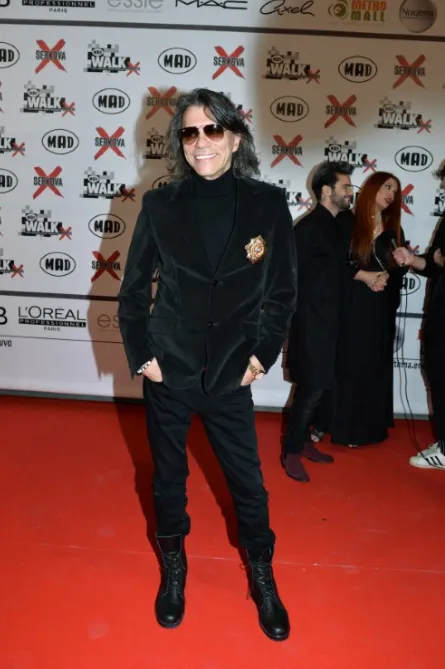 Ο Ηλίας Ψινάκης στο κόκκινο χαλί του MadWalk 2018 by Serkova.