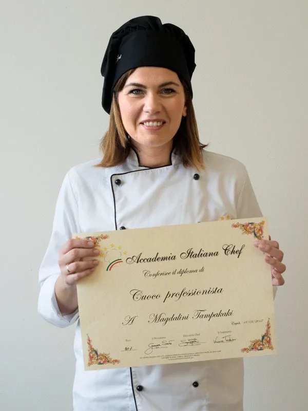 Η Μάγκυ είχε αγωνιστεί στο ιταλικό Masterchef