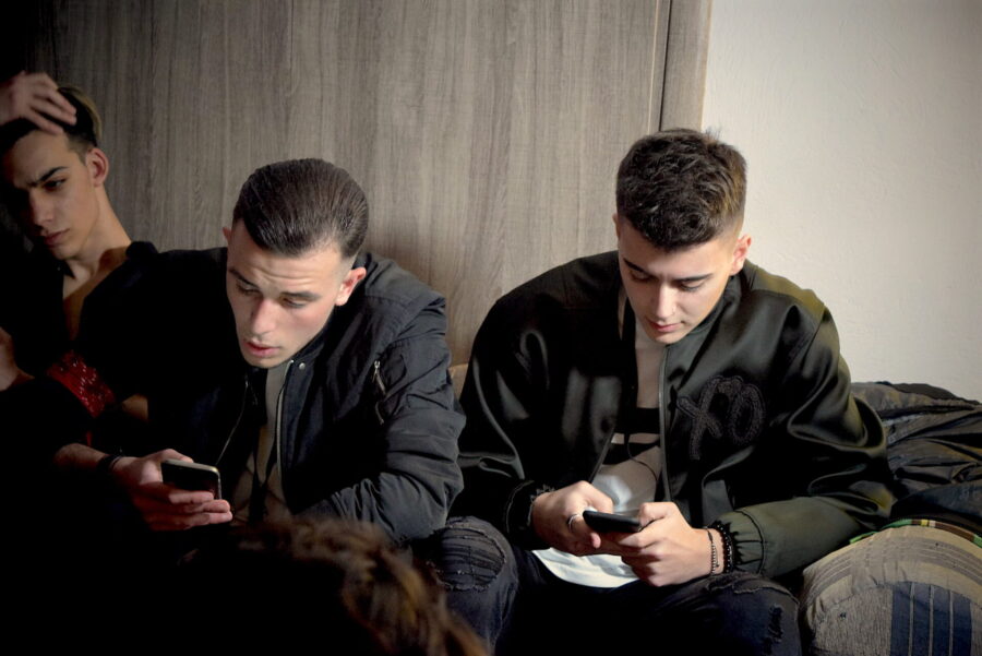 backstage φωτογραφίες από το WOAH Fest