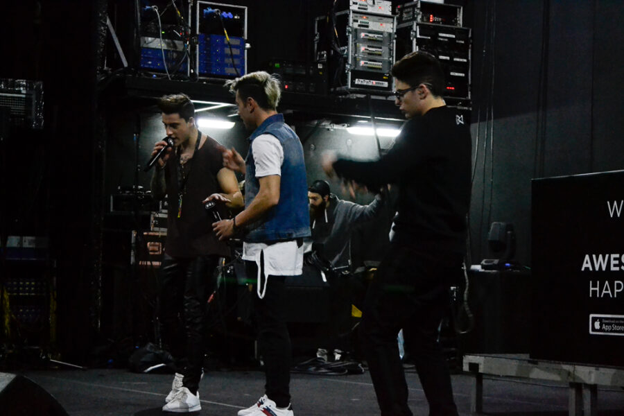 backstage φωτογραφίες από το WOAH Fest