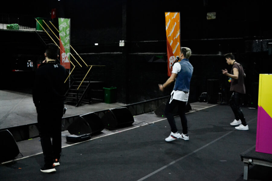 backstage φωτογραφίες από το WOAH Fest