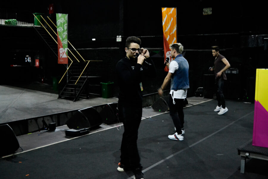 backstage φωτογραφίες από το WOAH Fest