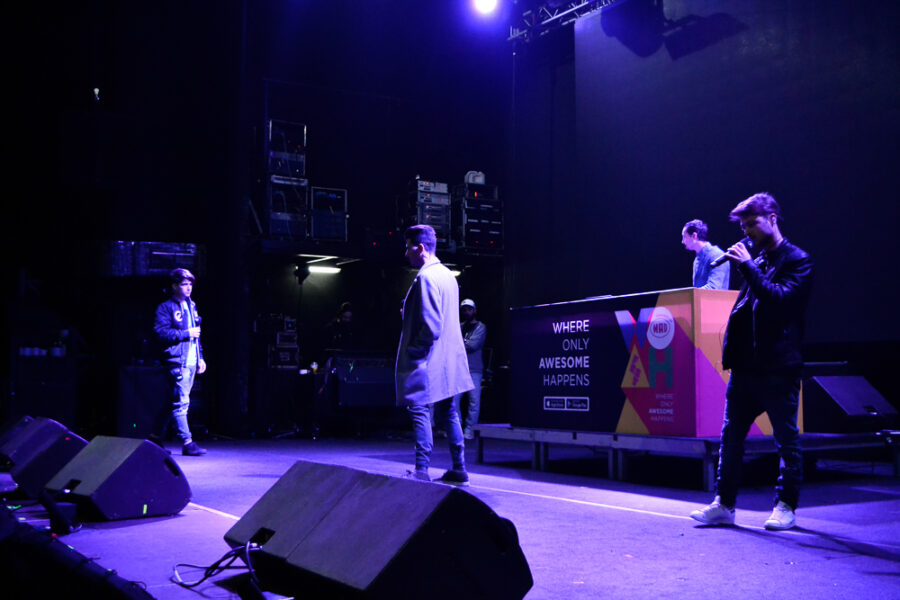 backstage φωτογραφίες από το WOAH Fest