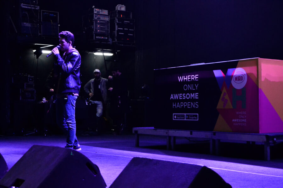 backstage φωτογραφίες από το WOAH Fest