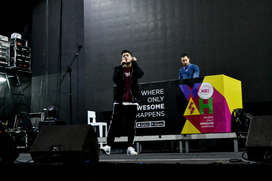 backstage φωτογραφίες από το WOAH Fest