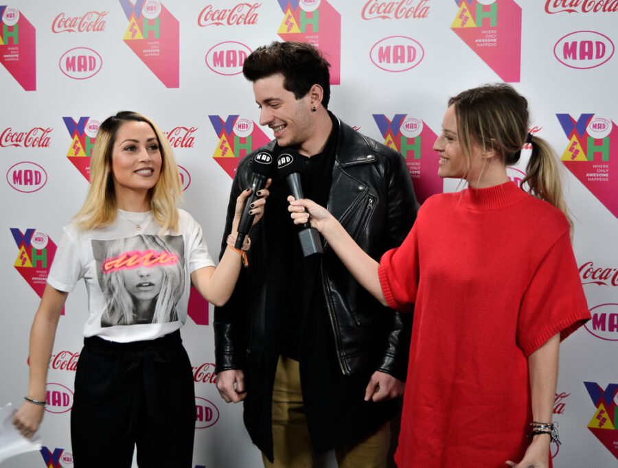 backstage φωτογραφίες από το WOAH Fest
