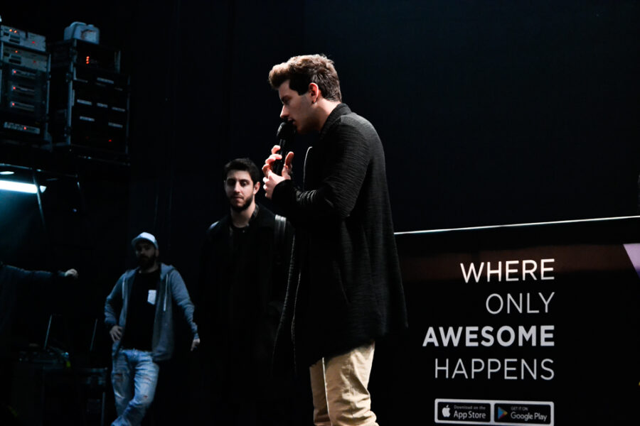 backstage φωτογραφίες από το WOAH Fest