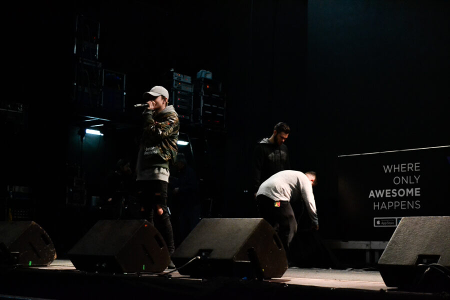 backstage φωτογραφίες από το WOAH Fest