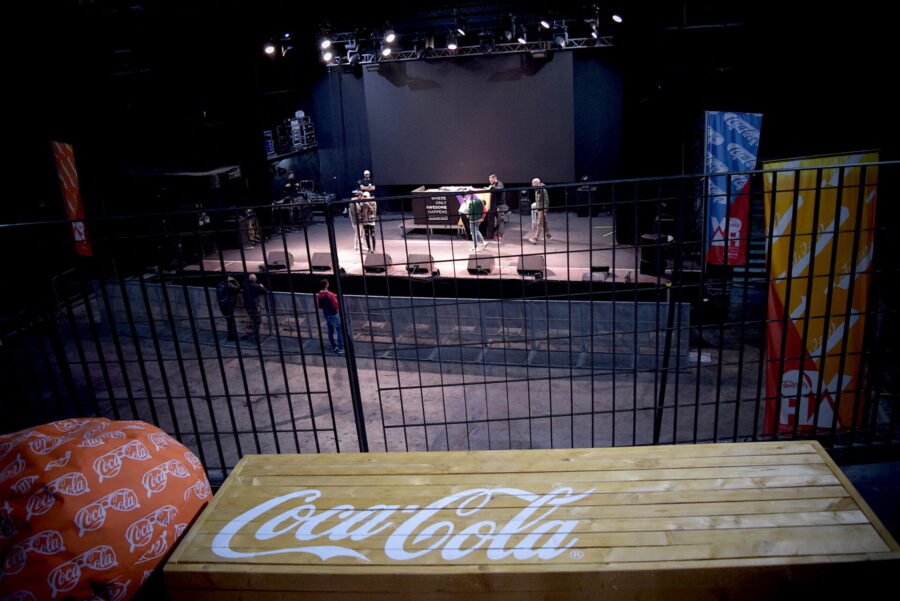 backstage φωτογραφίες από το WOAH Fest