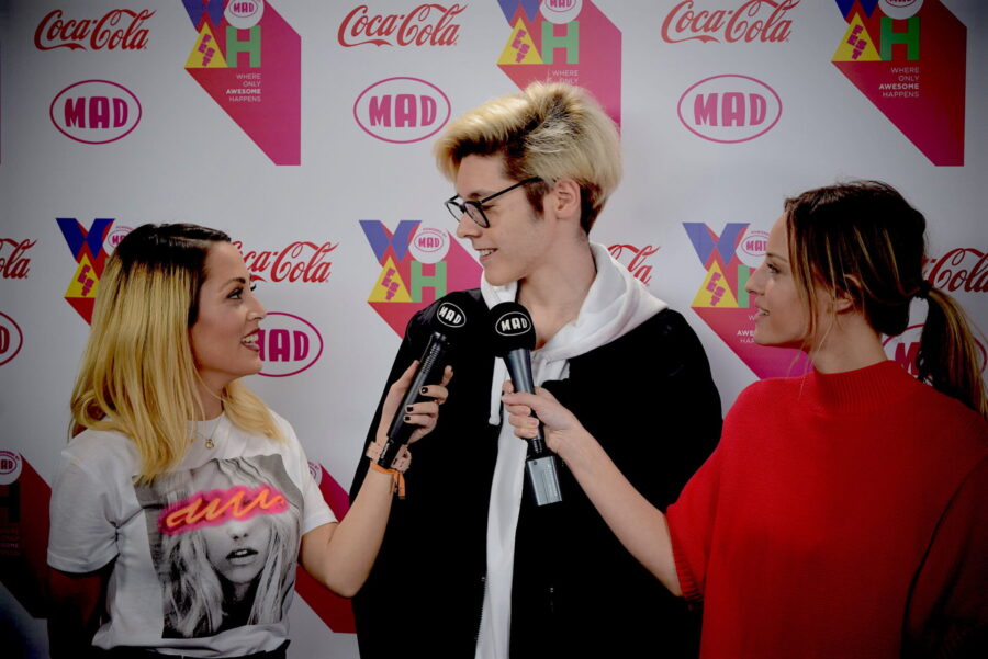 backstage φωτογραφίες από το WOAH Fest