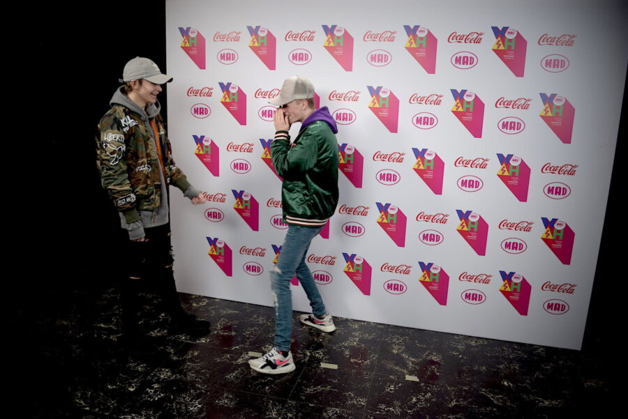 backstage φωτογραφίες από το WOAH Fest