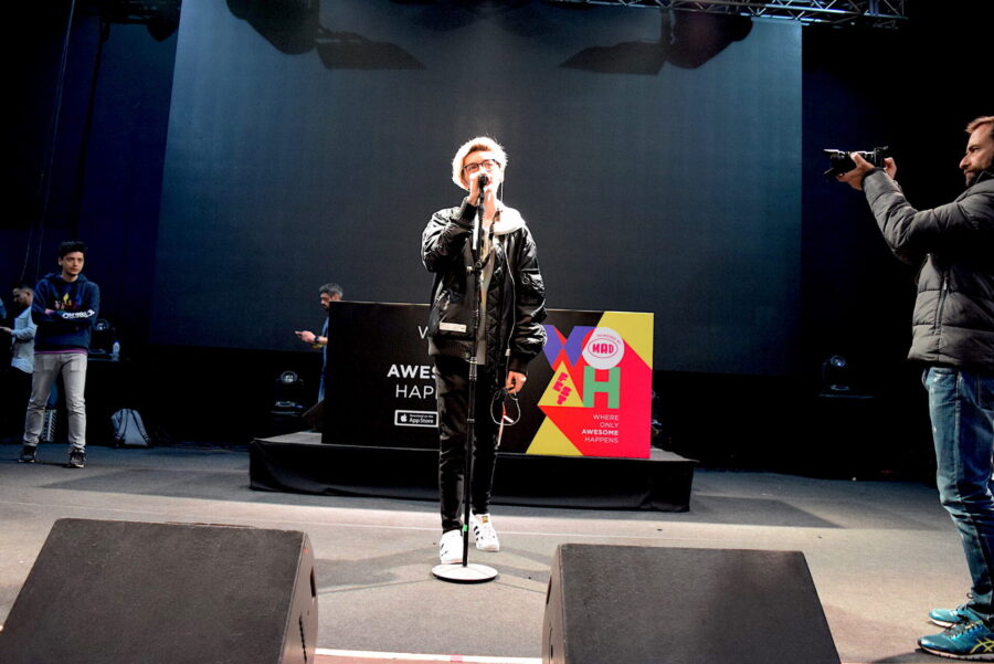 backstage φωτογραφίες από το WOAH Fest